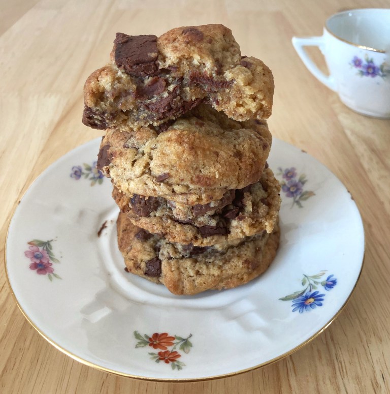 La recette des cookies aux deux chocolats moelleux